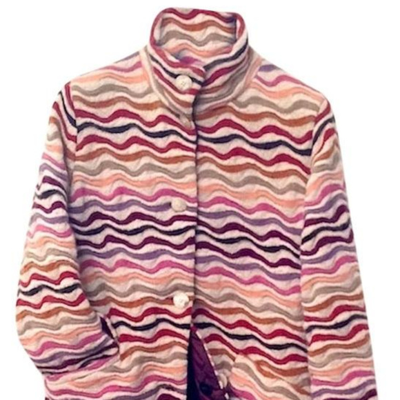On SALE!  Uber Rare Vintage Missoni Reversible Long Coat - Picture 1 of 6